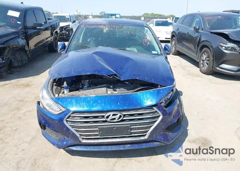 2022 Hyundai Accent Se из США, поврежденный, VIN 3KPC24A62NE186057